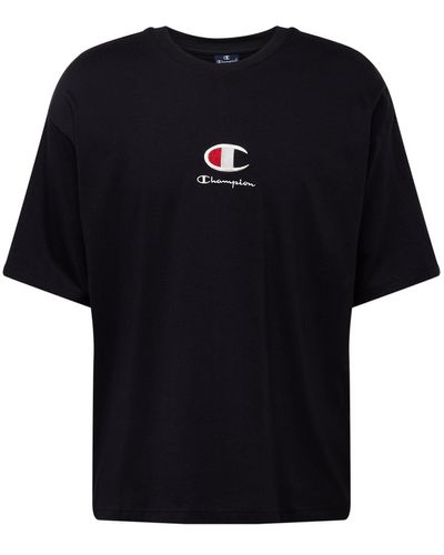 Champion T-Shirt (1-tlg) - Schwarz