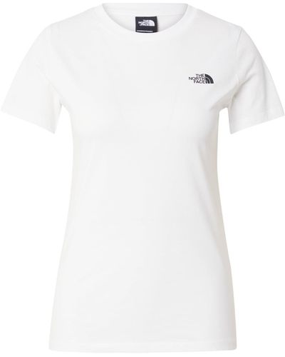 The North Face T-shirt 'simple dome' - Weiß