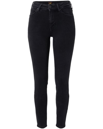Lee Jeans ® Skinny-fit-Jeans FOREVER (1-tlg) Plain/ohne Details - Schwarz