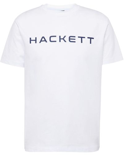 Hackett T-shirt 'essential' - Weiß