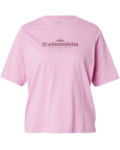 Columbia Funktionsshirt 'north cascades' - Pink