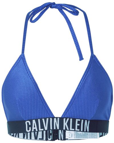 Calvin Klein Bikinitops - Blau