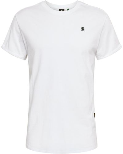 G-Star RAW T-shirt 'lash' - Weiß