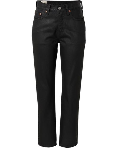 Levi's Jeans '501® wax coated blacks' - Schwarz