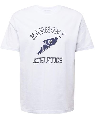 Harmony T-shirt '89 athletics' - Weiß