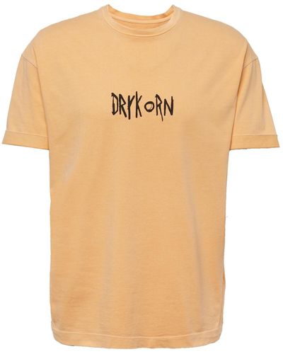 DRYKORN Shirt 'drykorn x about you thilo_conscious' - Orange
