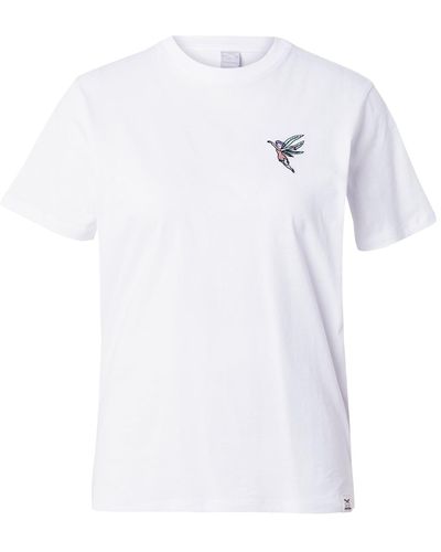 Iriedaily T-shirt 'hazebell' - Weiß