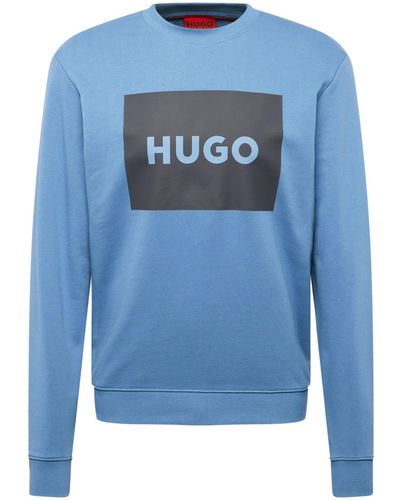 HUGO Sweatshirt 'duragol' - Blau