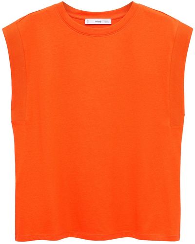 Mango T-shirt 'viri' - Orange