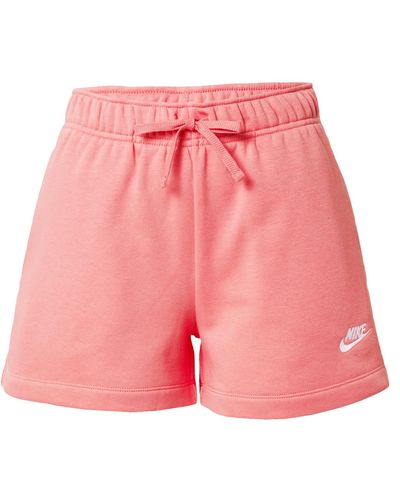 Nike Shorts 'club fleece' - Pink