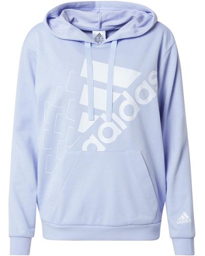 adidas Adidas sportswear sportsweatshirt - Blau