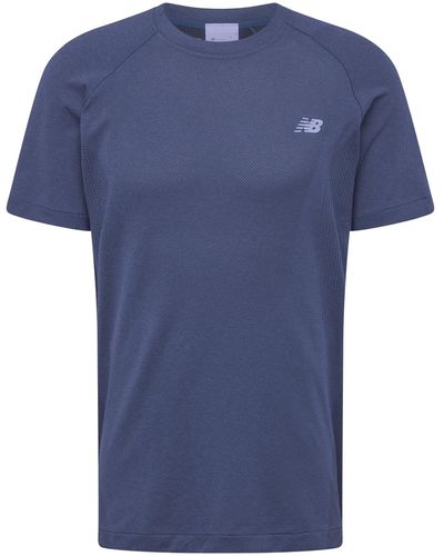 New Balance Funktionsshirt 'athletics' - Blau