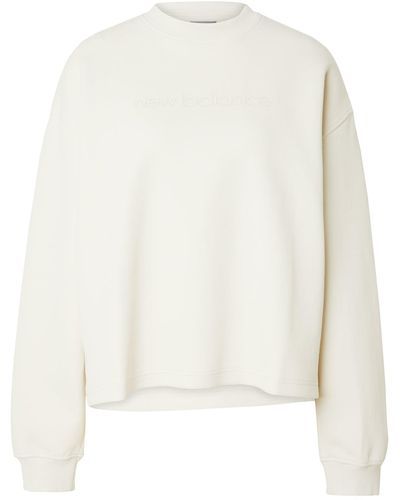 New Balance Sweatshirt 'hyper density' - Weiß