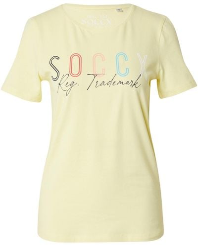 SOCCX T-shirt - Gelb