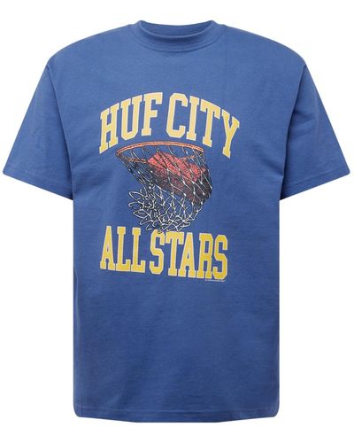Huf T-shirt - Blau