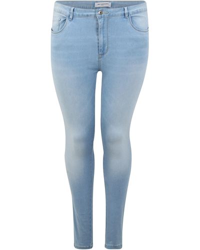 Only Carmakoma Jeans 'augusta' - Blau