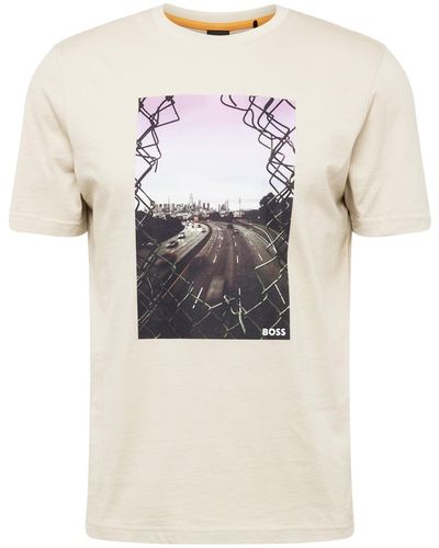 BOSS T-shirt 'urban' - Natur
