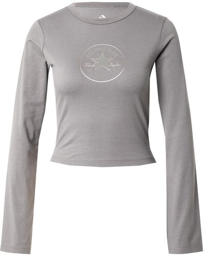 Converse Shirt 'chuck taylor' - Grau