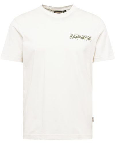 Napapijri T-shirt 's-gouin' - Weiß