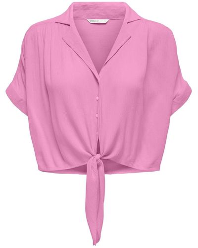 ONLY Bluse 'paula' - Pink