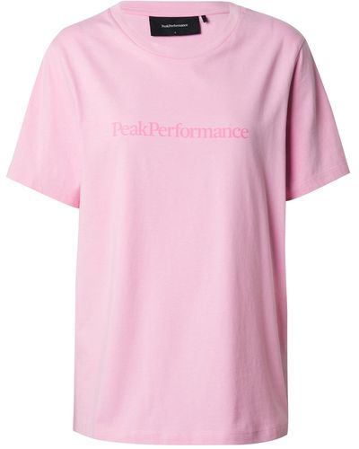 Peak Performance Funktionsshirt 'morning dew' - Pink