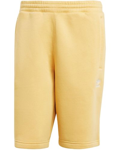 adidas Originals Shorts 'trefoil essentials' - Gelb