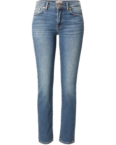 7 For All Mankind Jeans 'roxanne' - Blau