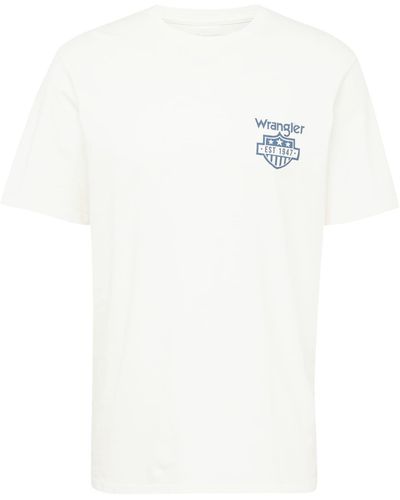 Wrangler T-shirt - Weiß