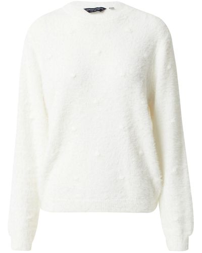 Dorothy Perkins Pullover 'bobble' - Weiß