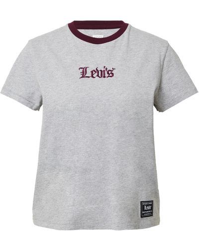 Levi's T-shirt 'classic' - Grau