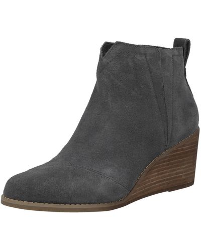 TOMS Ankle boots 'clare' - Schwarz