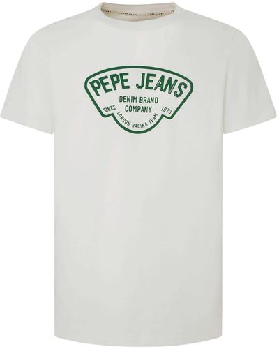 Pepe Jeans T-shirt 'cherry' - Grau