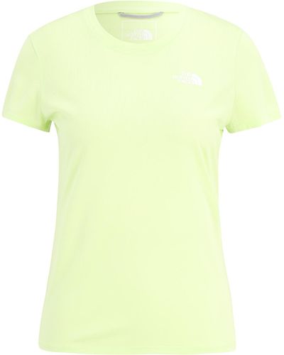 The North Face Sportshirt 'reaxion' - Gelb