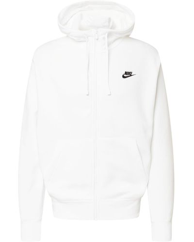 Nike Sweatjacke - Weiß