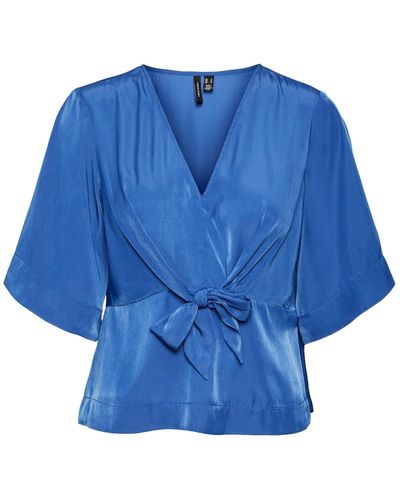 Vero Moda Bluse 'mira' - Blau