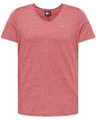 Tommy Hilfiger T-shirt 'jaspe' - Pink