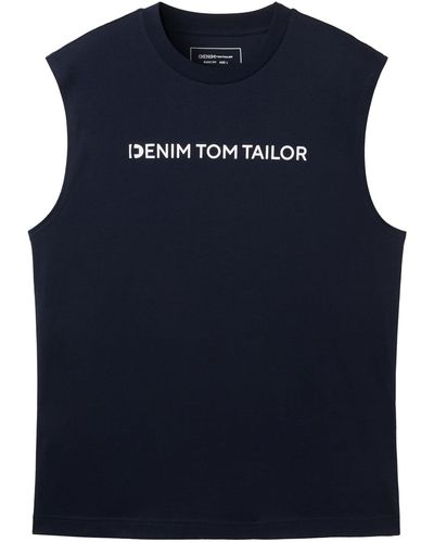 Tom Tailor Tanktop - Blau