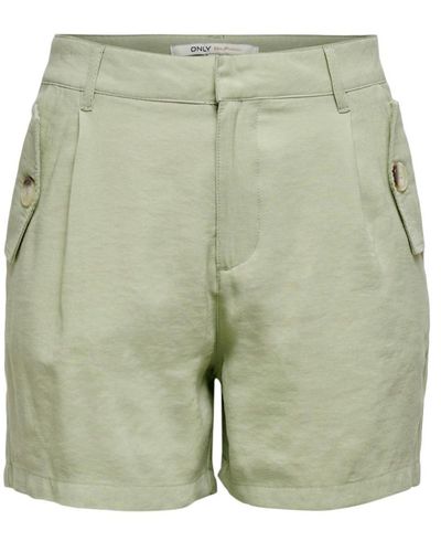 ONLY Shorts 'aris' - Grün