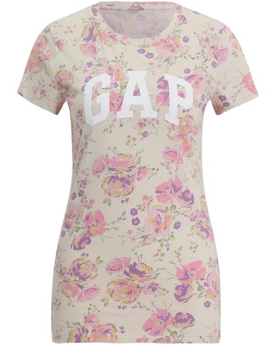 Gap Tall T-shirt 'classic' - Pink