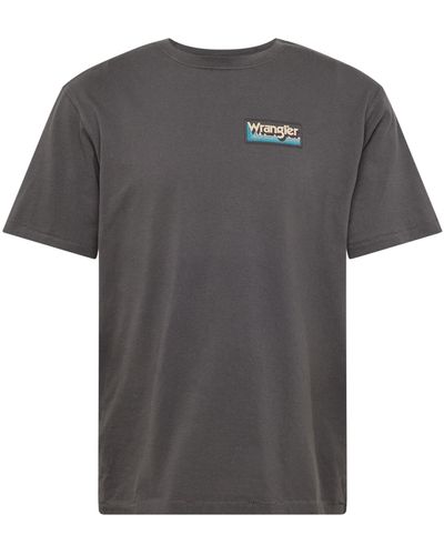 Wrangler T-shirt - Grau