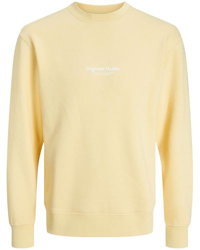 Jack & Jones Sweatshirt 'vesterbro' - Gelb