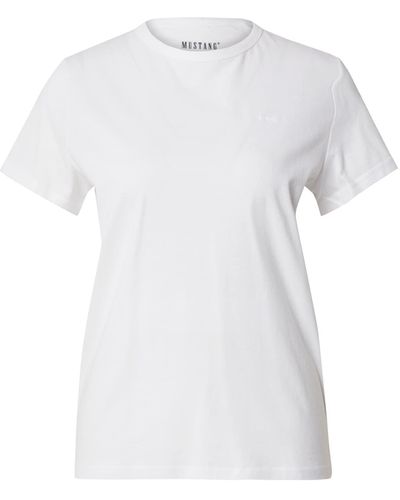 Mustang T-shirt 'ada' - Weiß