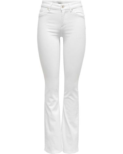 ONLY Jeans 'blush' - Weiß