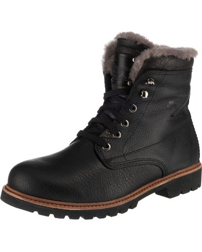 Panama Jack Panama jack schnürstiefel 'p03 aviator igloo c11' - Schwarz