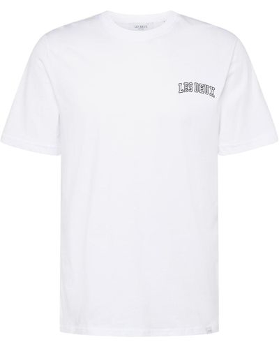 Les Deux T-shirt 'blake' - Weiß