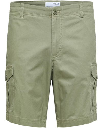 SELECTED Shorts - Grün