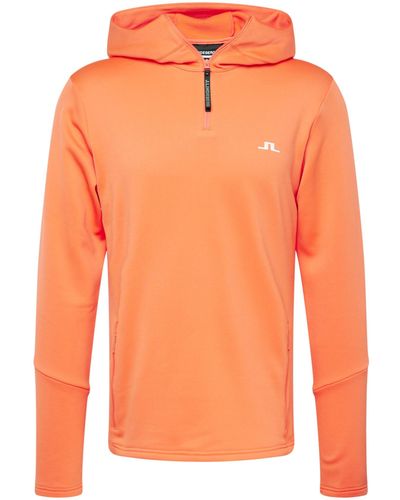 J.Lindeberg Sportsweatshirt 'aerial' - Orange