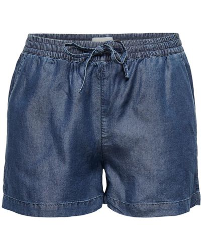 ONLY Shorts 'pema' - Blau
