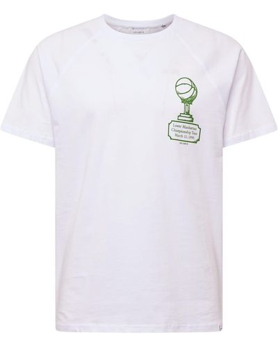 Les Deux T-shirt 'tournament' - Weiß