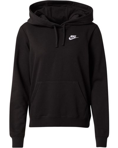 Nike Sweatshirt 'club fleece' - Schwarz
